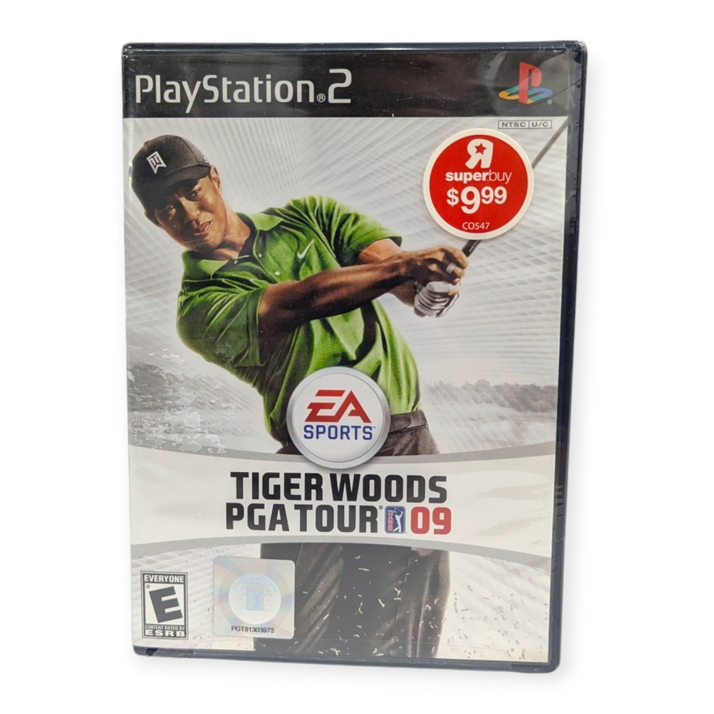 Tiger Woods PGA Tour 09 Sony PlayStation 2 PS2 EA Sports New Sealed